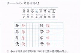 二年级语文【下册】11_0我是一只小虫子51第52页 全文内容【人教版】