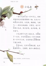 二年级语文【下册】22_0小毛虫96第96页 全文内容【人教版】