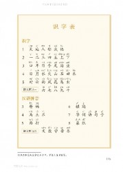 一年级语文上册第115页【识字表】【人教版】