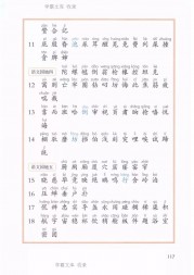 二年级语文【下册】25_3识字表115第117页 全文内容【人教版】