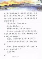 二年级语文【下册】9_枫树上的喜鹊45第46页 全文内容【人教版】