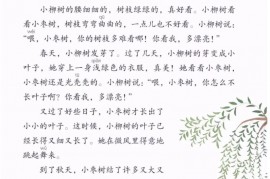 二年级语文【下册】7-6语文园地三38第40页 全文内容【人教版】