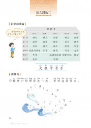 一年级语文上册第36页【语文园地二】【人教版】